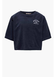 Tricou albastru ONLY fată