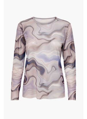 Tricou argintiu JACQUELINE DE YONG femeie