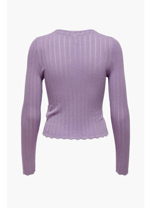 Vestă cu mâneci lungi violet ONLY femeie