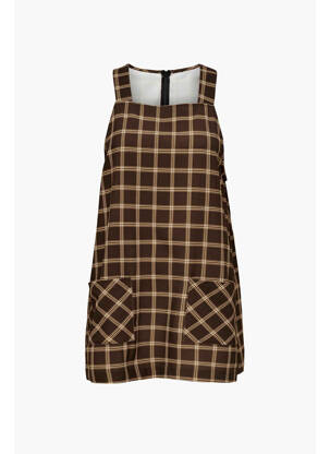 Rochie scurtă maro ONLY femeie