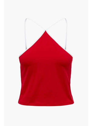 Top roșu ONLY femeie