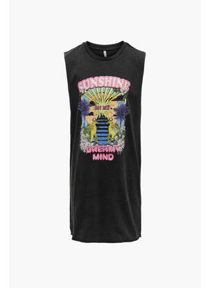 Rochie scurtă negru ONLY fată