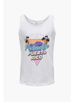 Tricou alb ONLY fată