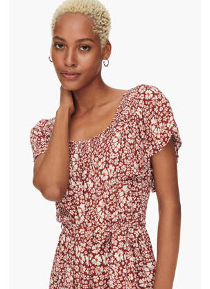 Rochie midi roșu ONLY femeie