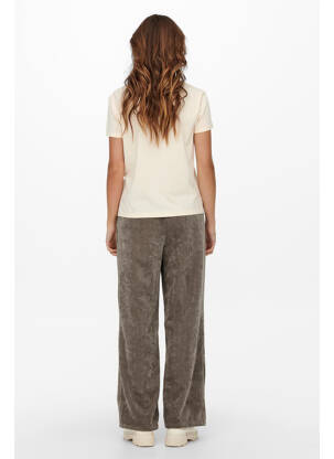 Pantalon evazat maro JACQUELINE DE YONG femeie