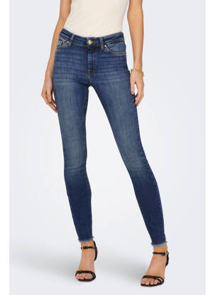 Blugi skinny albastru ONLY femeie