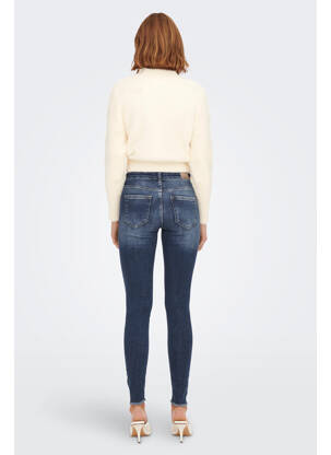 Blugi skinny albastru ONLY femeie