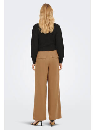 Pantalon drept maro ONLY femeie