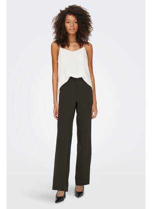 Pantalon drept maro ONLY femeie
