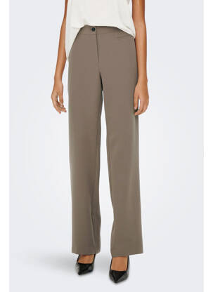 Pantalon drept maro ONLY femeie