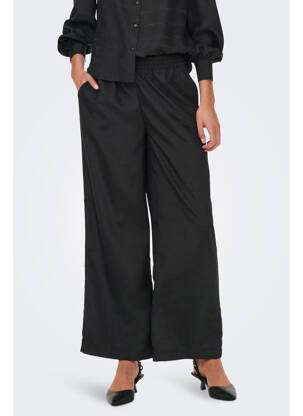 Pantalon evazat negru JACQUELINE DE YONG femeie