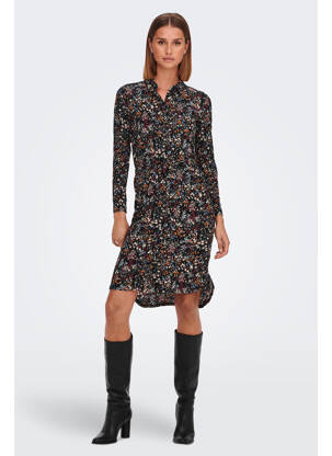 Rochie scurtă negru JACQUELINE DE YONG femeie