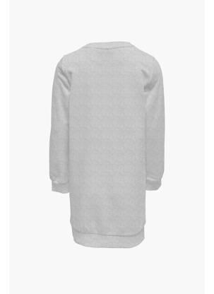 Rochie scurtă gri ONLY fată