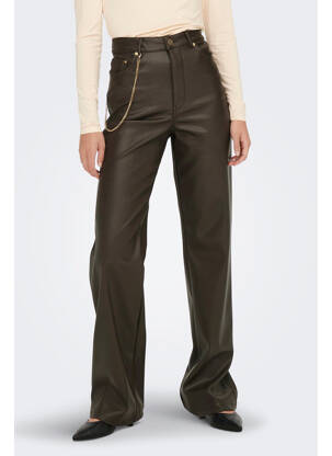 Pantalon drept maro ONLY femeie