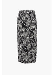 Fustă midi negru ONLY femme