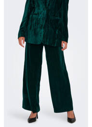 Pantalon larg verde ONLY femme