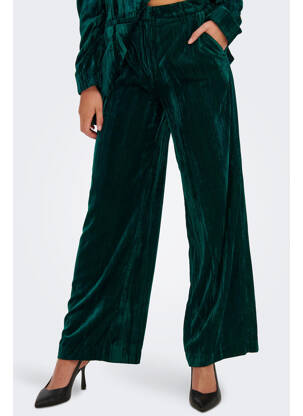 Pantalon larg verde ONLY femeie