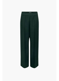 Pantalon drept verde JACQUELINE DE YONG femme