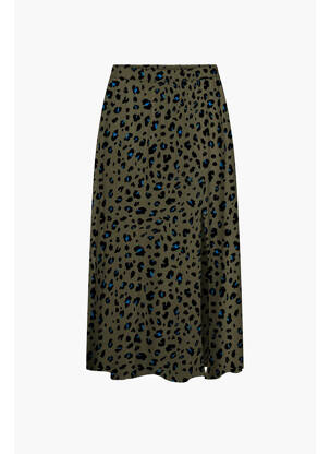 Fustă midi verde ONLY femeie