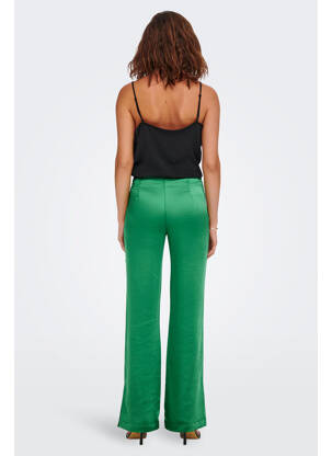 Pantalon larg verde ONLY femeie