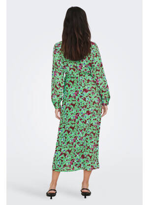 Rochie lungă verde ONLY femeie