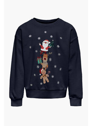 Pulover albastru ONLY fată