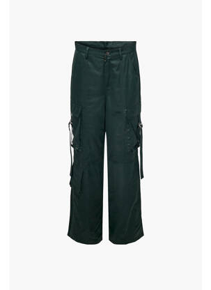 Pantalon cargo negru NEON & NYLON femeie