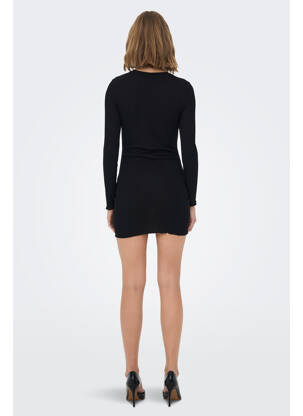 Rochie scurtă negru NEON & NYLON femeie