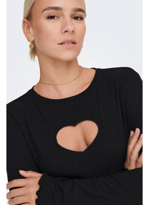 Tricou negru NEON & NYLON femeie