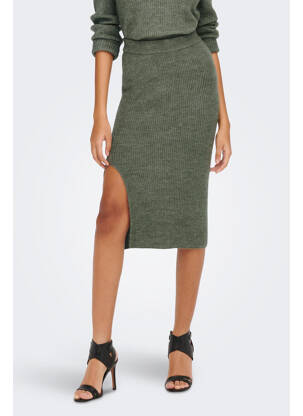 Fustă midi verde JACQUELINE DE YONG femeie