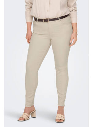 Blugi skinny bej CARMAKOMA femeie