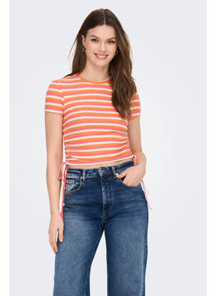 Tricou portocalie ONLY femeie