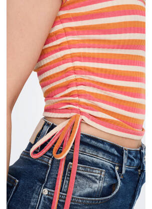 Tricou portocalie ONLY femeie