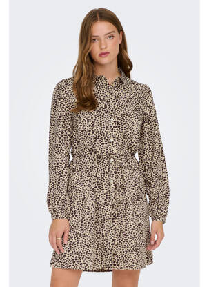 Rochie scurtă bej JACQUELINE DE YONG femeie