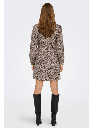 Rochie scurtă bej JACQUELINE DE YONG femeie