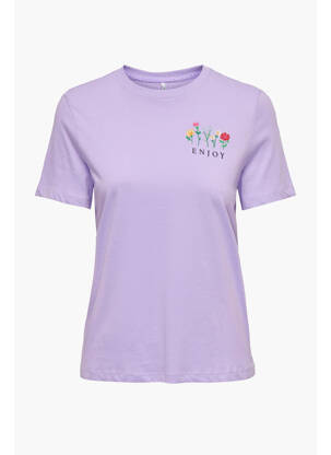 Tricou violet ONLY femeie