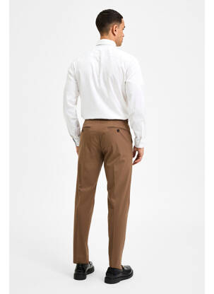 Pantalon chino maro SELECTED bărbat