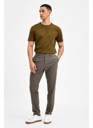 Pantalon chino bej SELECTED bărbat