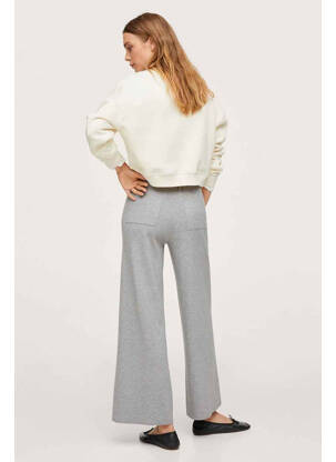 Pantalon evazat maro MANGO femeie
