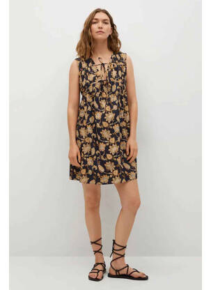 Rochie scurtă negru MANGO femeie