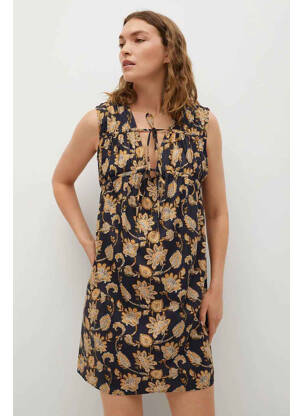 Rochie scurtă negru MANGO femeie