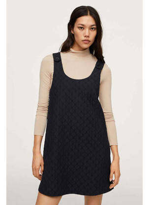 Rochie scurtă negru MANGO femeie