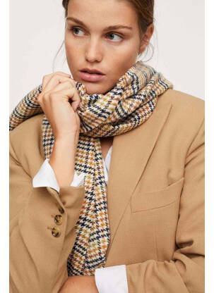 Eșarfă verde MANGO femme