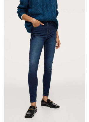 Blugi skinny albastru MANGO femeie