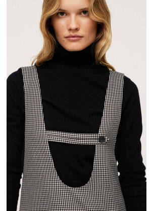 Rochie scurtă negru MANGO femeie