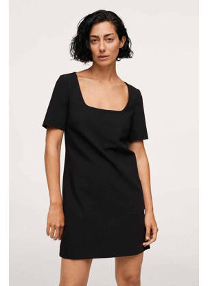 Rochie scurtă negru MANGO femeie
