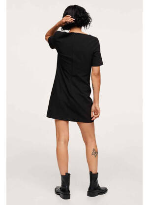 Rochie scurtă negru MANGO femeie