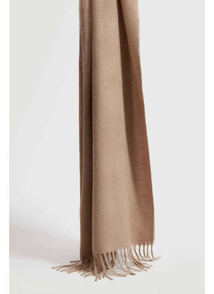 Eșarfă maro MANGO femeie