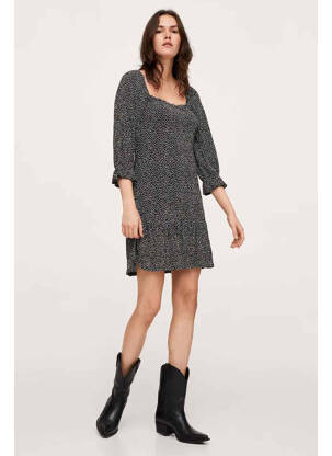 Rochie scurtă bej MANGO femeie