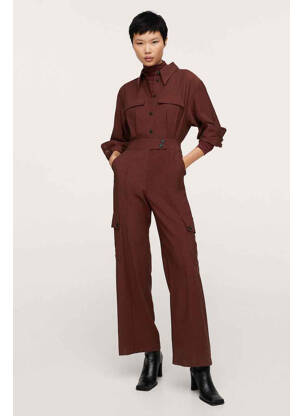 Salopetă-pantalon roșu MANGO femeie